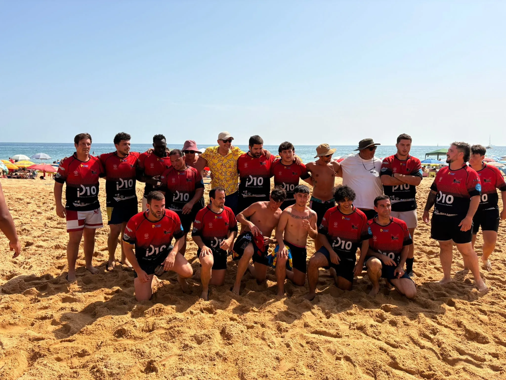 Primer Torneo Rugby Playa Parador de Mazagón