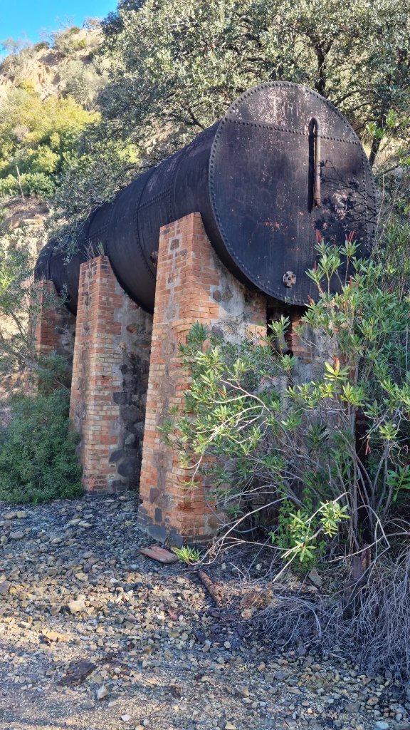 Estación las cañas Río Tinto