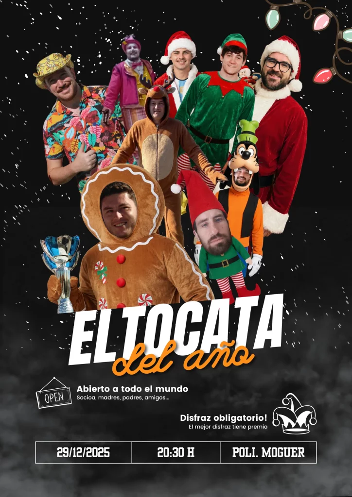 🎄 El Tocata del Año Moguer: deporte, disfraces y solidaridad para toda la familia
