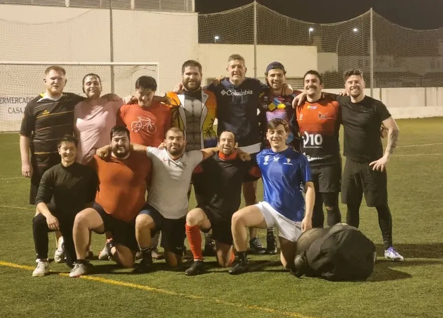 Entrenamiento en Mazagón del Moguer Rugby Union